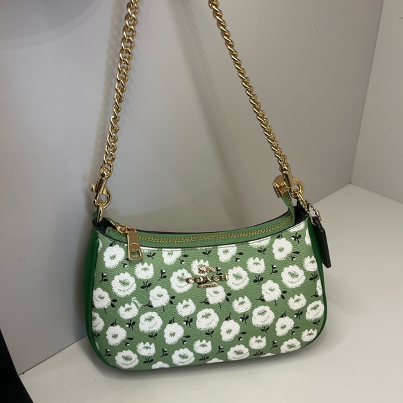 Coach Teri Mini Crossbody Bag With Floral Print # CBG89 - Picture 1 of 5